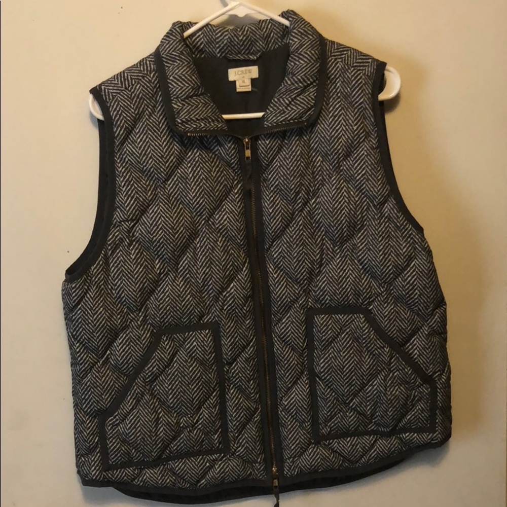 J Crew Factory Quilted Vest XL